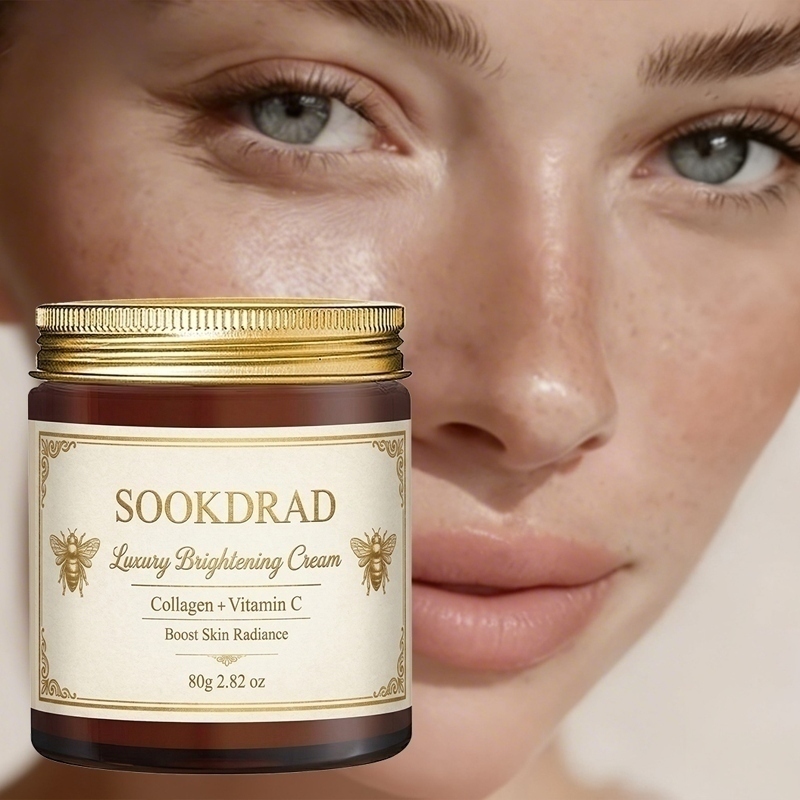Skincare Luxury Whitening - Krim Pencerah Mewah, Kolagen+Vitamin C, kilau