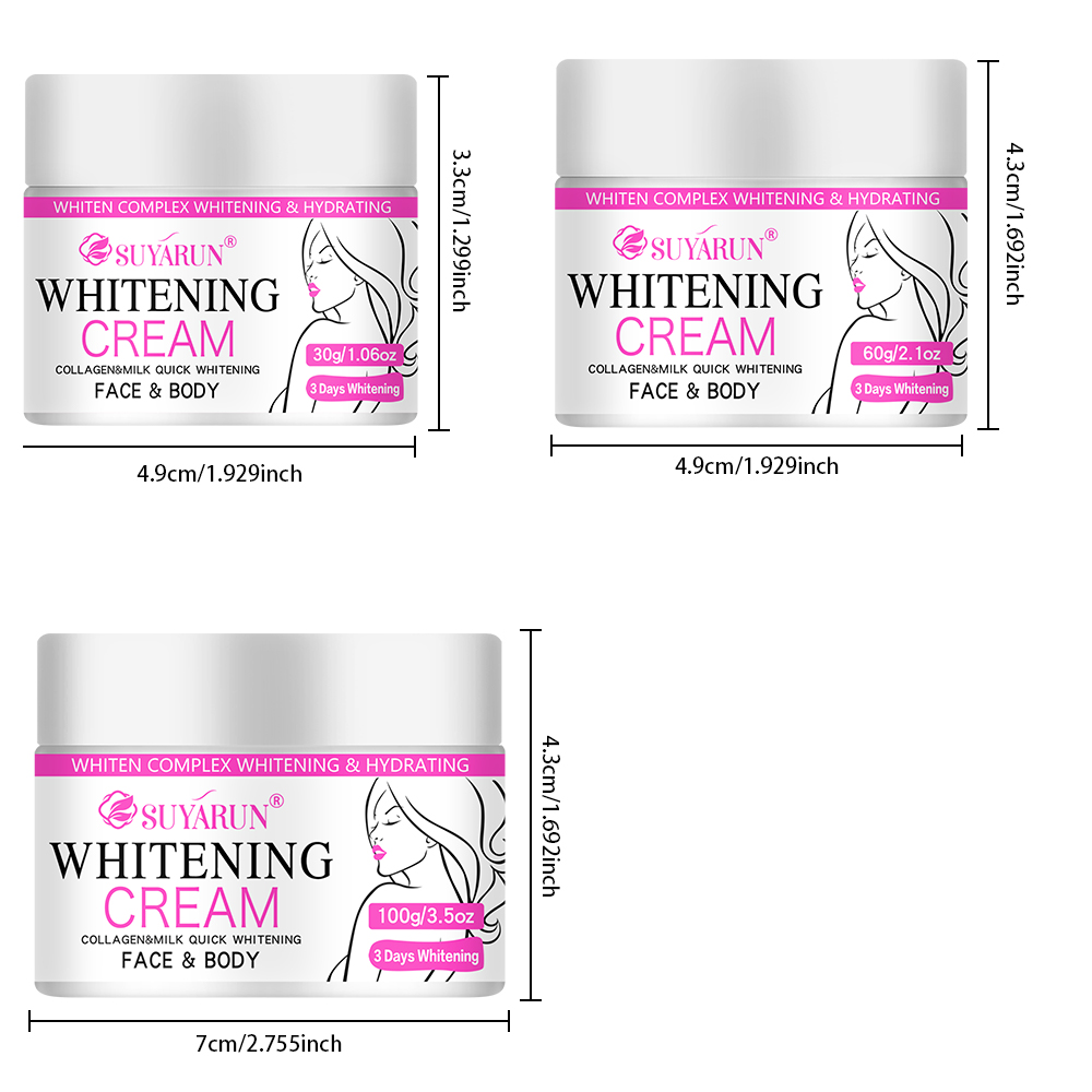 SUYARUN Krim Pencerah Hadiah N - Skincare Luxury Whitening ulasan dan harga