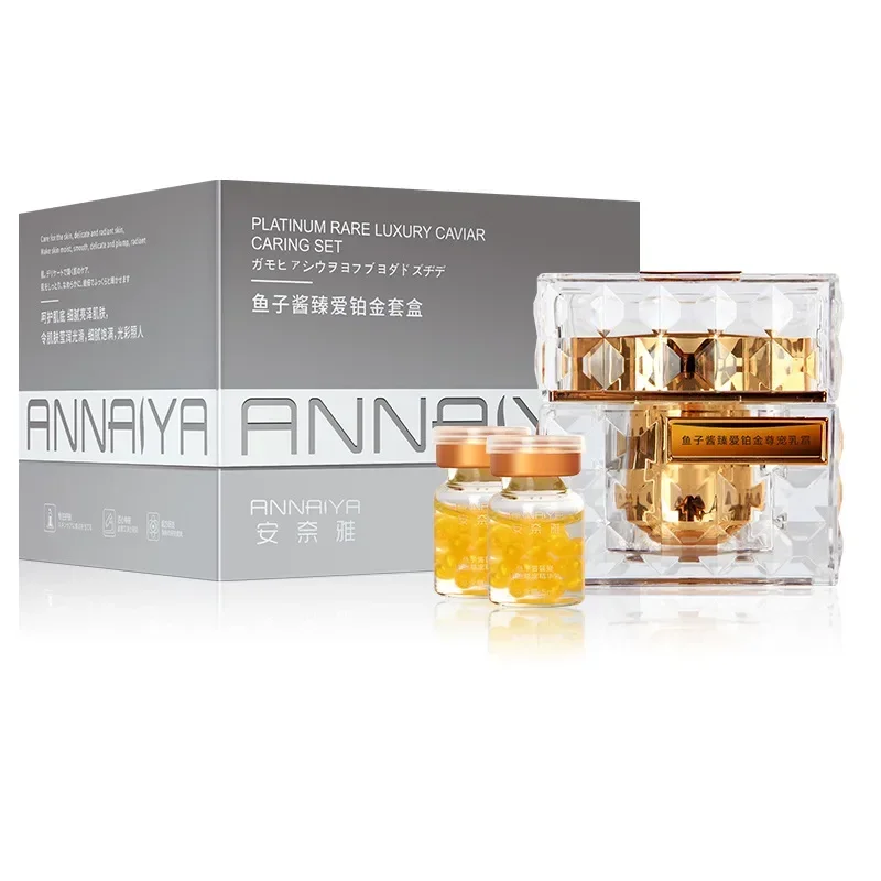 Set Perawatan Kaviar Mewah Lan - Skincare Luxury Whitening ulasan dan harga