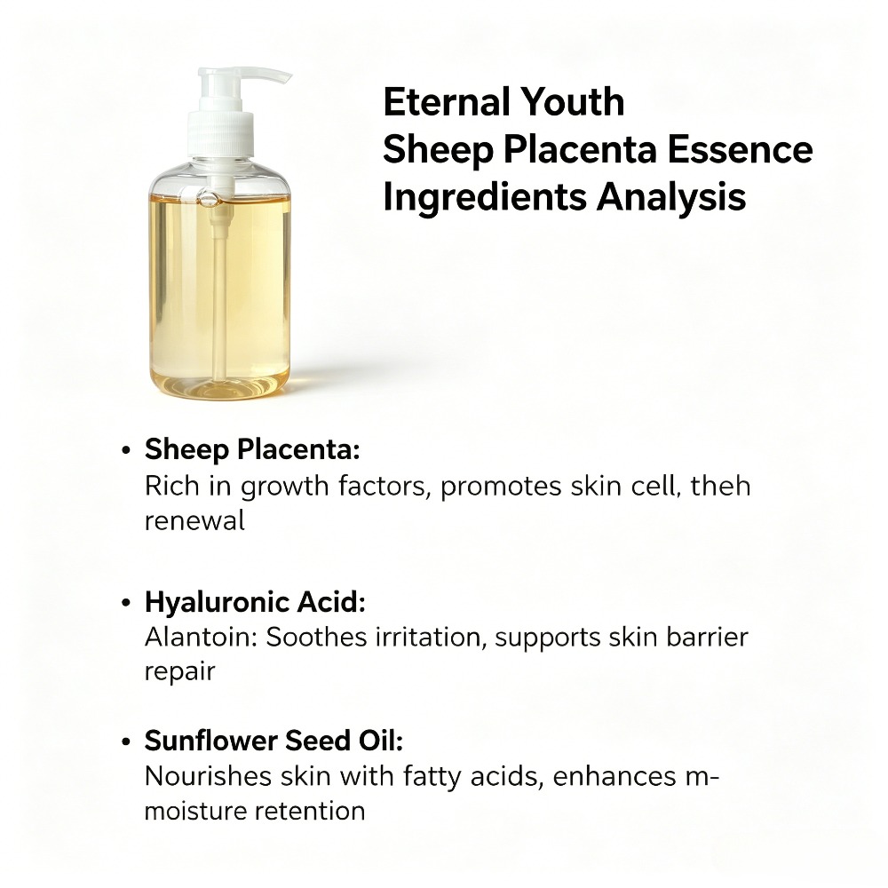 Serum Cair Esensi Plasenta Dom - Placenta Extract Serum ulasan dan harga
