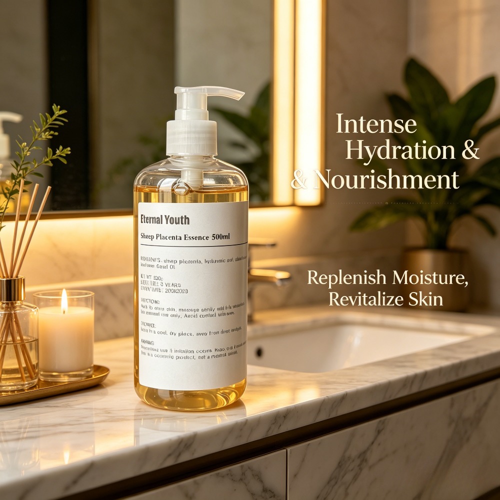 Serum Cair Esensi Plasenta Dom - Placenta Extract Serum ulasan dan harga