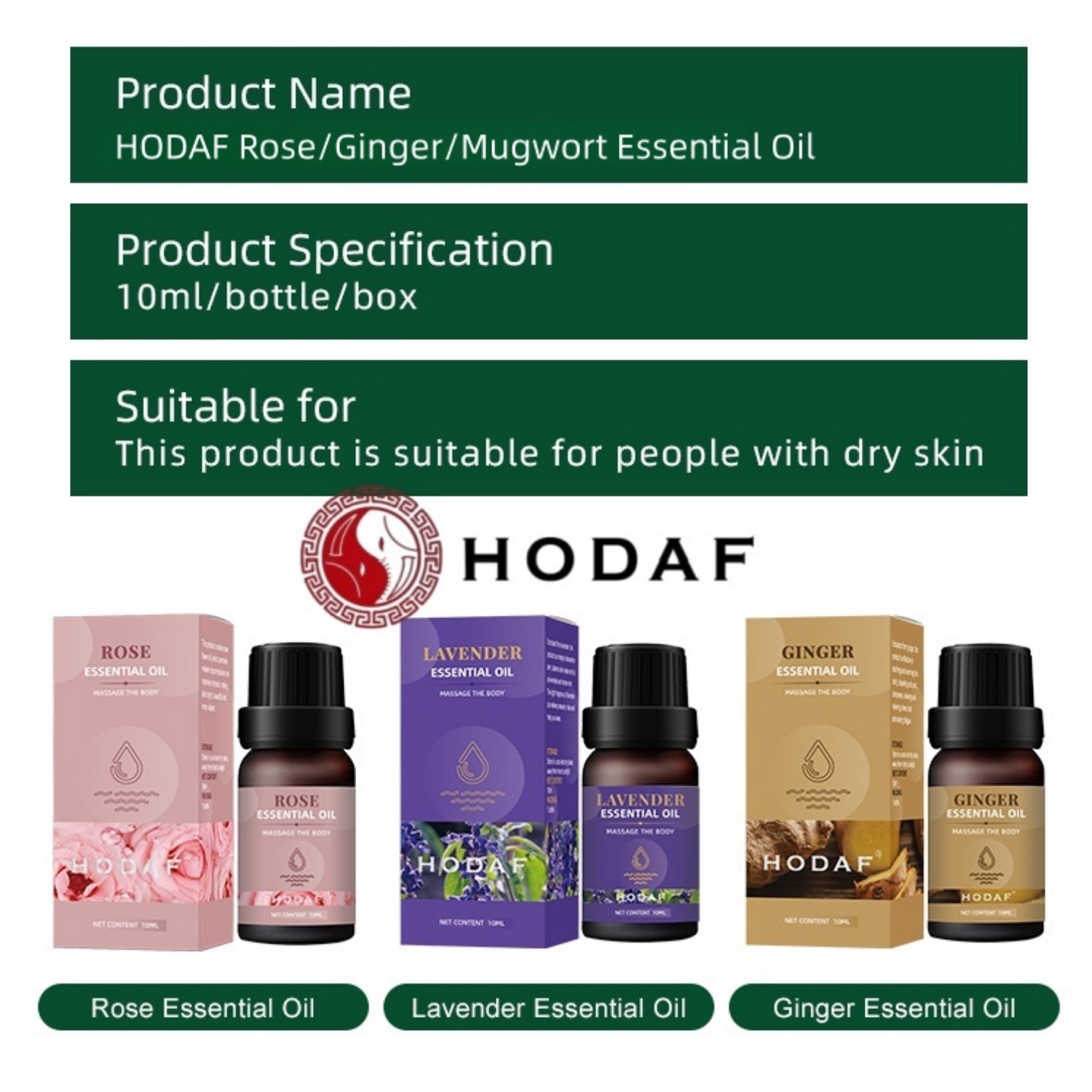 Minyak Esensial Campuran HODAF - Luxury Skincare Shop ulasan dan harga