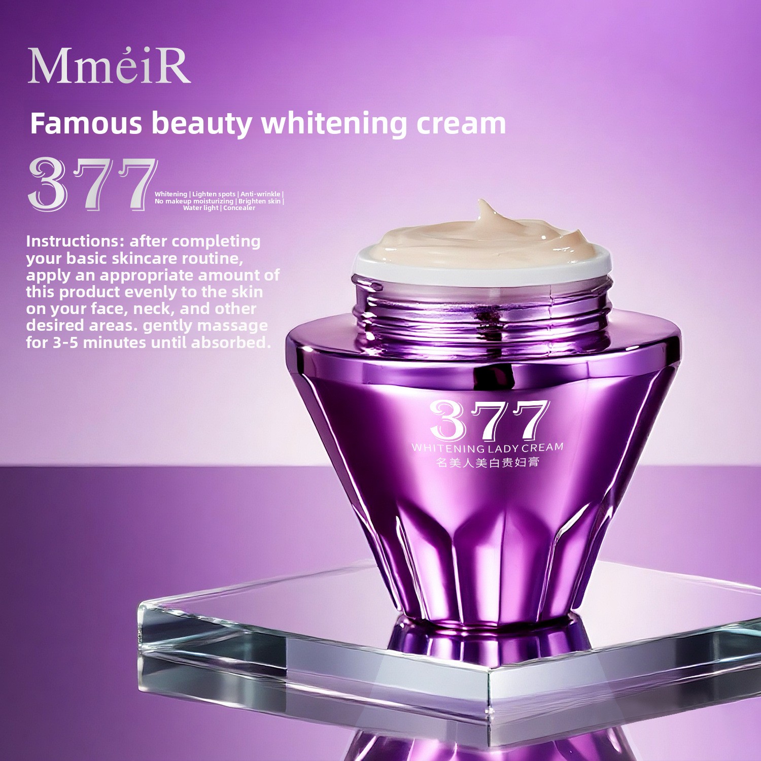 Krim Wajah Pemutih Mewah Melem - Skincare Luxury Whitening ulasan dan harga
